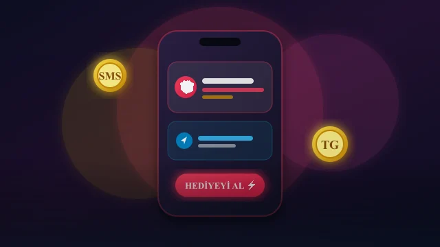 Bedava Bonus Veren Siteler SMS ve Telegram Fırsatları