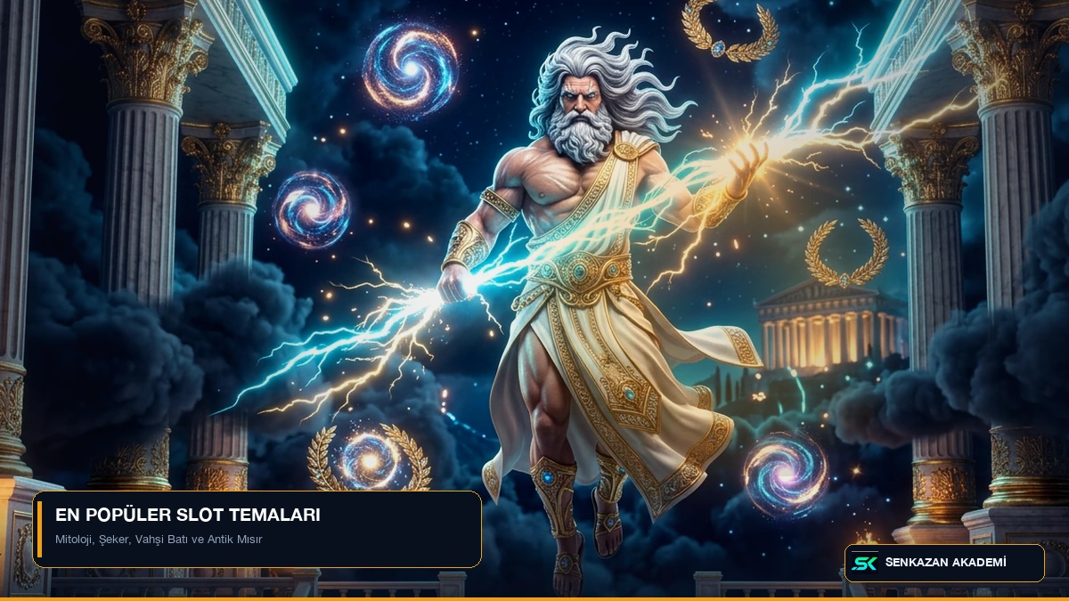 En Popüler Slot Temaları: Mısır, Meyve, Mitoloji ve Fazlası