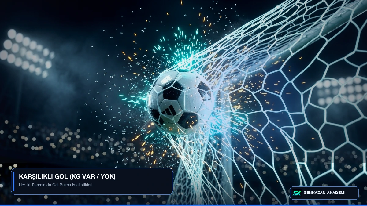 Karşılıklı Gol (KG Var / KG Yok) Bahsi Nedir?