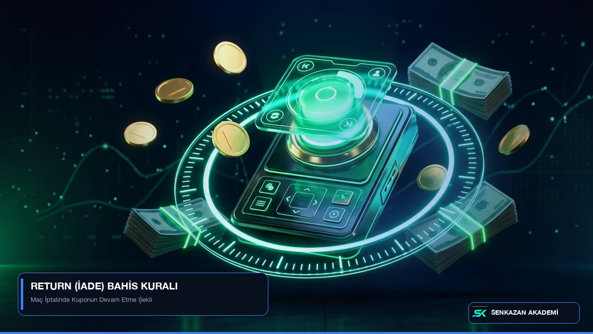 Bahis İadesi Nedir? (Return) Oran 1.00 Olursa Ne Olur?