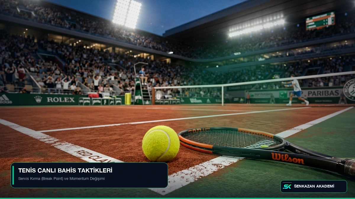 Tenis Canlı Bahis Taktikleri ve Servis Kırma Analizi