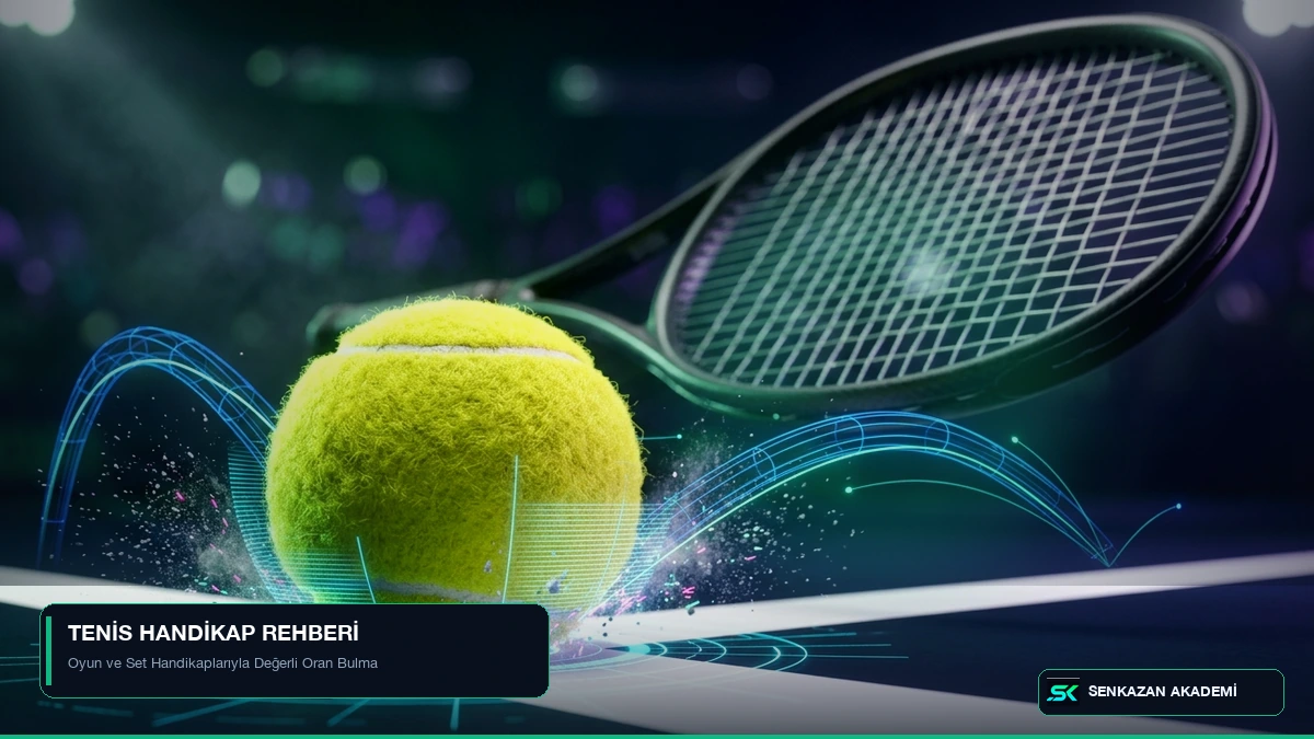 Tenis Handikap Bahsi Nedir? Set ve Oyun Handikapları
